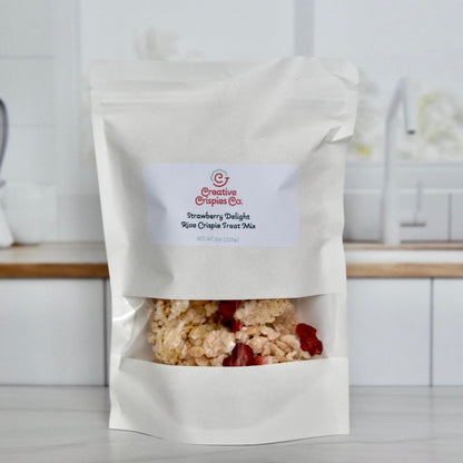 Strawberry Delight Crispie Mix Clusters