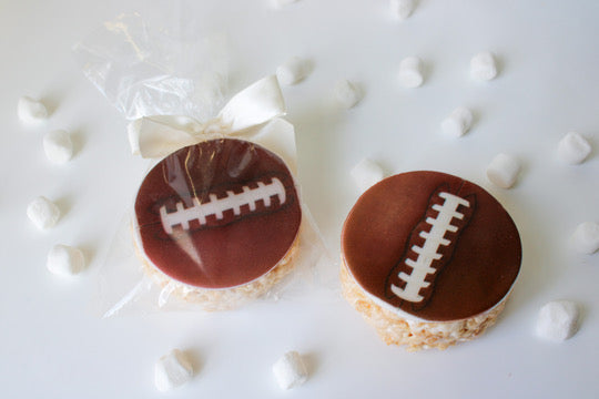 Sports Ball Rice Crispie Treats