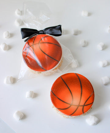 Sports Ball Rice Crispie Treats