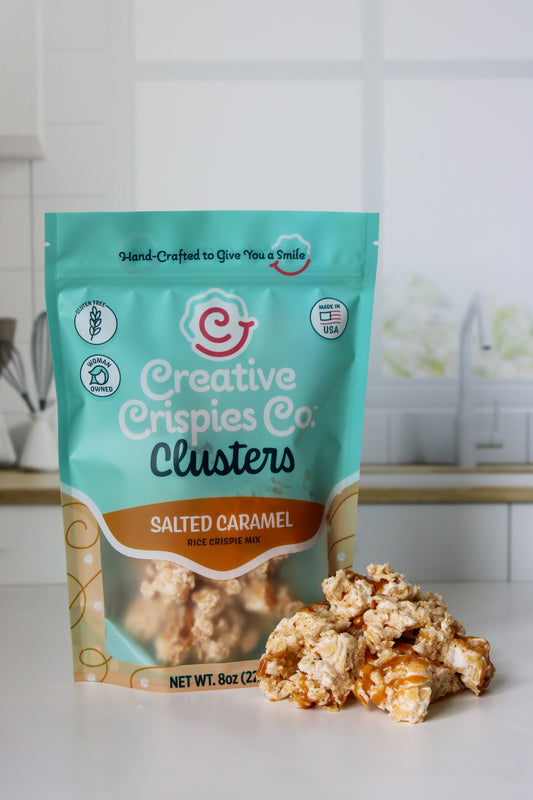Salted Caramel Crispie Mix Clusters